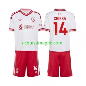 Divisa di Calcio Liverpool Federico Chiesa 14 Bambino Trasferta 2026/2027